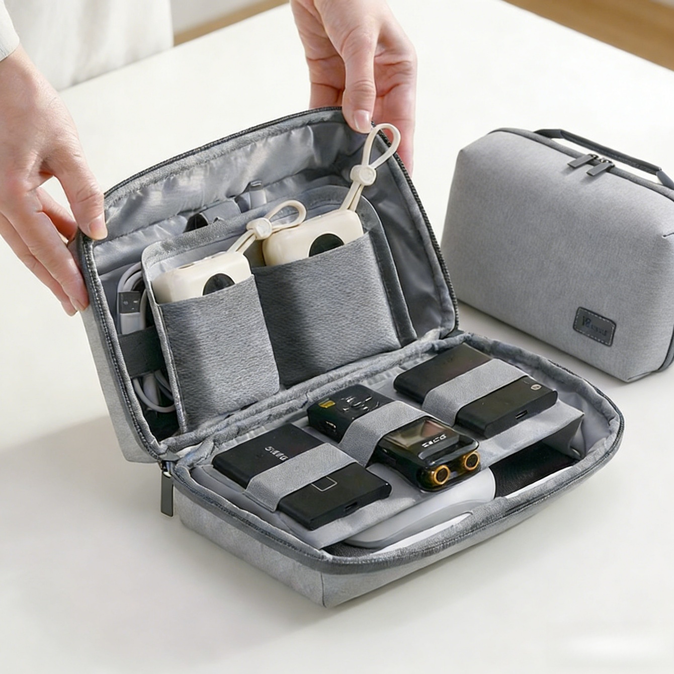 Tech Accessories Organizer Pouch - 1 шт. органайзер для электроники, дорожный