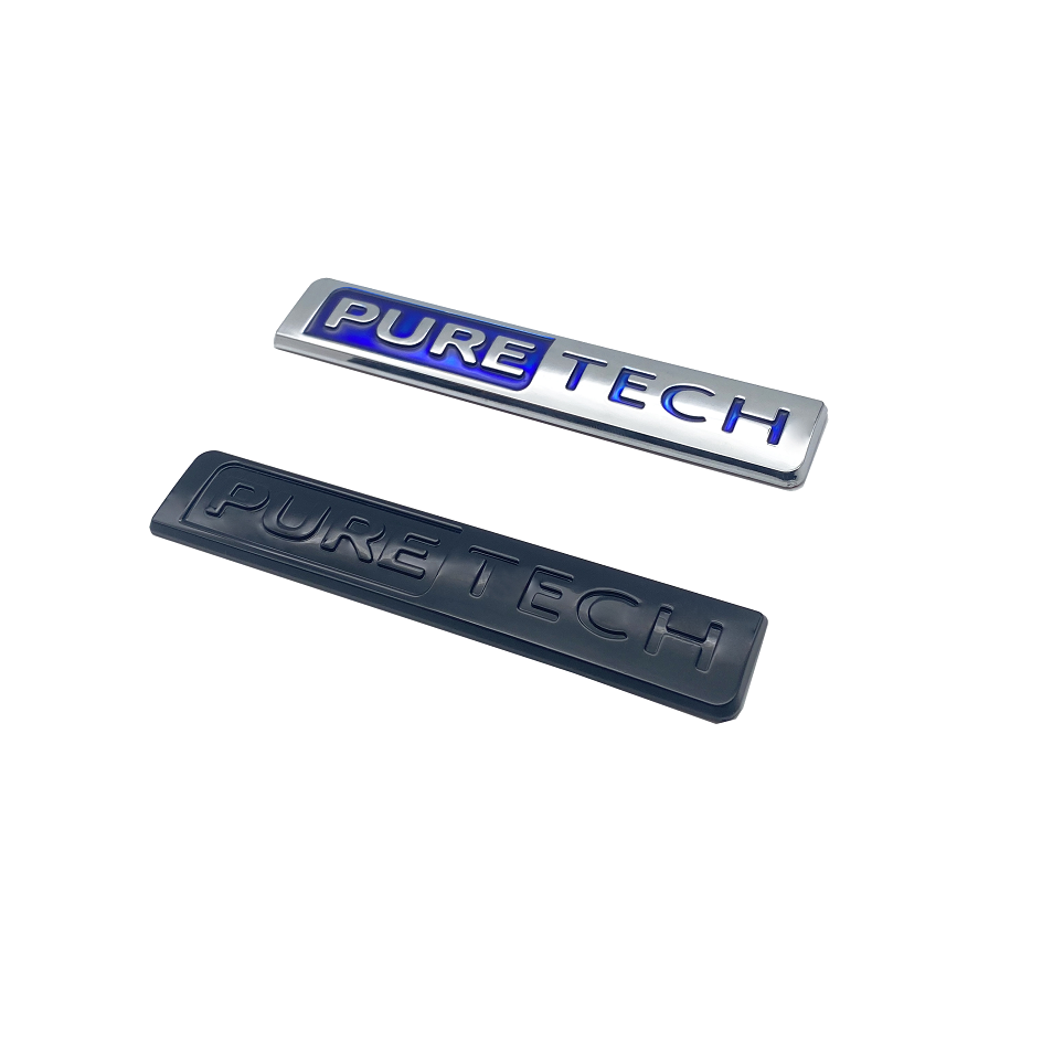 Tech Accessories Logo - 3D-эмблема Puretech Premium для автомобилей Peugeot
