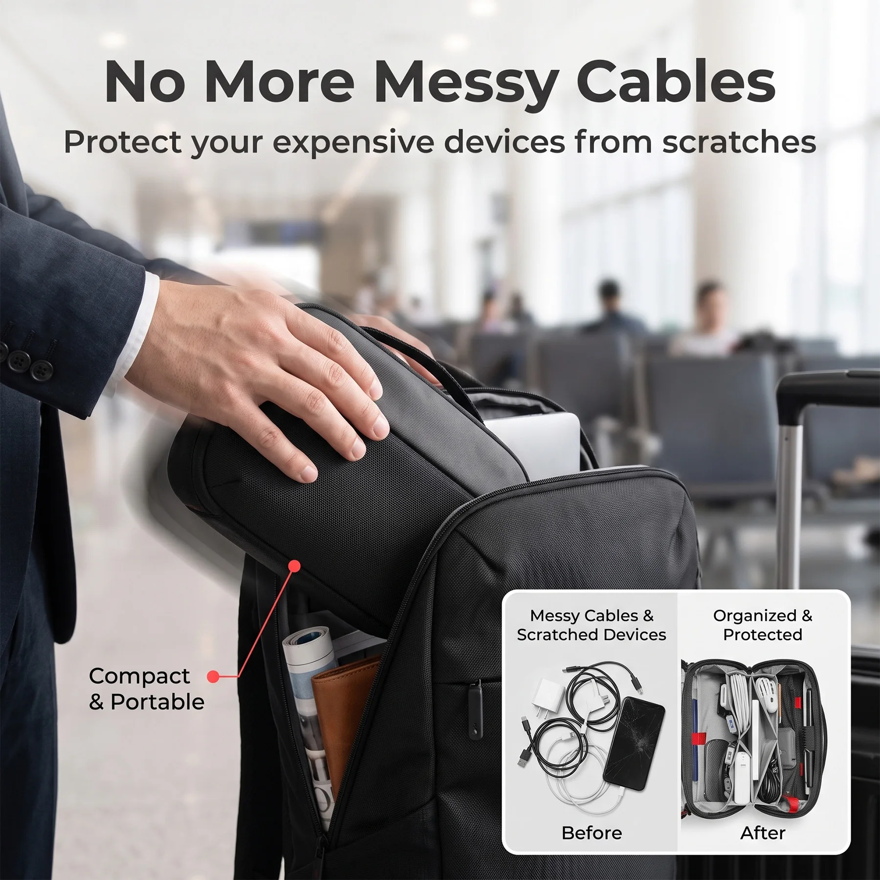 Органайзер для электронных уст – обзор и цена Tech Accessories Organizer Pouch