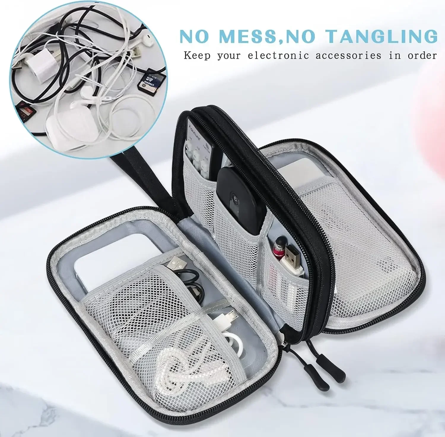 Портативная сумка-органайзер д – обзор и цена Tech Accessories Organizer